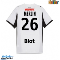 Stade Rennais Quentin Merlin #26 Bortedrakt 2025-26 Kortermet